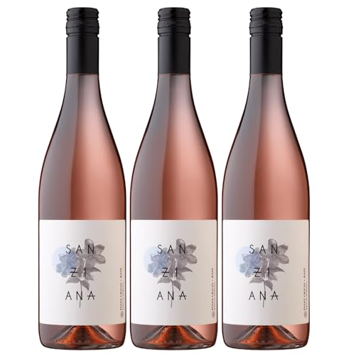 Sanziana Pinot Grigio Blush Trocken Roséwein Rumänien inkl. FeinWert E-Book (3 x 0,75l) von FeinWert