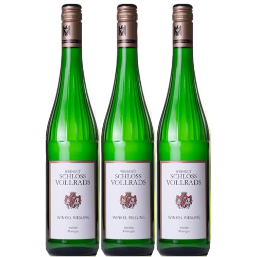 Schloss Vollrads Wgt. Rieslind trocken VDP. GUTSWEIN trocken Weißwein Bio Deutschland inkl. FeinWert E-Book (3 x 0,75l) von FeinWert