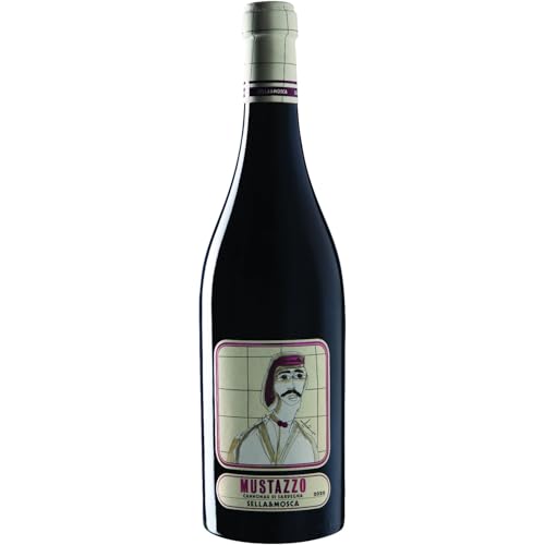 Sella & Mosca Mustazzo Cannonau di Sardegna DOC Rotwein Wein Trocken Sardinien Italien inkl. FeinWert E-Book (1 x 0,75l) von FeinWert