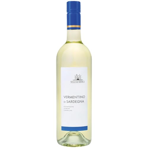 Sella & Mosca Vermentino di Sardegna DOC Weisswein Wein Trocken Sardinien Italien inkl. FeinWert E-Book (1 x 0,75l) von FeinWert