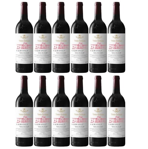 Vega Sicilia Bodegas Valbuena 5° Ribera del Duero 2019 Tinto Fino Merlot Rotwein Rot trocken Spanien inkl. FeinWert E-Book (12 x 0,75l) von FeinWert