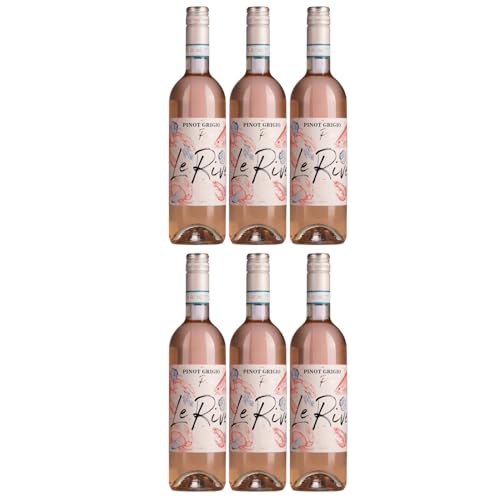 Villa San Martino Le Rive Pinot Grigio Rosato Rosewein Wein Trocken Italien inkl. FeinWert E-Book (6 x 0,75l) von FeinWert