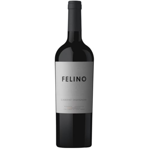 Vina Cobos Felino Cabernet Sauvignon Mendoza Rotwein vegan trocken Argentinien inkl. FeinWert E-Book (1 x 0,75l) von FeinWert