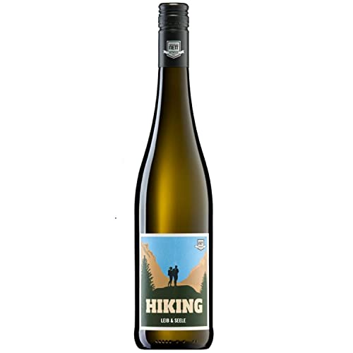 Weingut Bergdolt-Reif & Nett Hiking Weißwein Cuvée Weiß Rivaner Gewürztraminer Bacchus trocken weiß Deutschland inkl. FeinWert E-Book (1 x 0,75l) von FeinWert