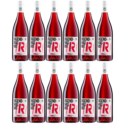 Weingut Bergdolt-Reif & Nett Irgendwas mit R Rosé Cuvee Rosé Dornfelder Spätburgunder Deutschland restsüß Roséwein inkl. FeinWert E-Book (12 x 0,75l) von FeinWert