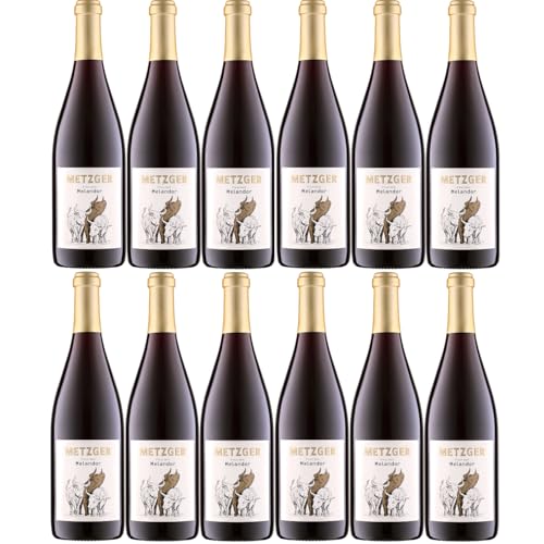 Weingut Uli Metzger „Melandor" Pinot Noir trocken Rot Deutschland inkl. FeinWert E-Book (12 x 0,75l) von FeinWert