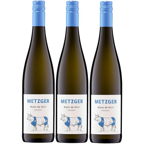 Weingut Uli Metzger Blanc de Noir trocken Rosé Deutschland inkl. FeinWert E-Book (3 x 0,75l) von FeinWert