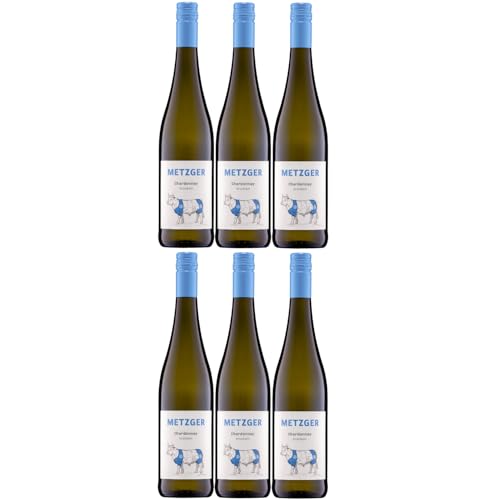 Weingut Uli Metzger Chardonney trocken Weiß Deutschland inkl. FeinWert E-Book (6 x 0,75l) von FeinWert