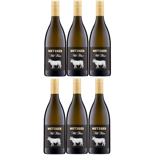 Weingut Uli Metzger Filet blanc trocken Chardonnay Weißburgunder weiß Deutschland inkl. FeinWert E-Book (6 x 0,75l) von FeinWert