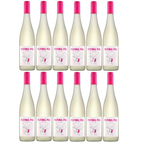 Weingut Uli Metzger Flying Pig Weiß Perlwein Deutschland inkl. FeinWert E-Book (12 x 0,75l) von FeinWert