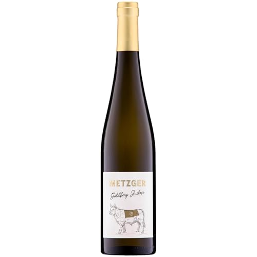 Weingut Uli Metzger Goldberg Auslese trocken weiß Deutschland inkl. FeinWert E-Book (1 x 0,75l) von FeinWert