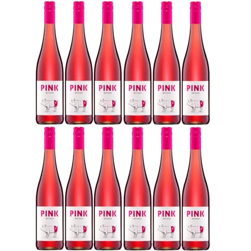 Weingut Uli Metzger PINK Rosé feinherb Rosé Deutschland inkl. FeinWert E-Book (12 x 0,75l) von FeinWert