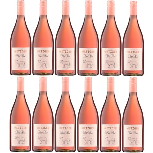 Weingut Uli Metzger Petit Rosé trocken Rosé Deutschland inkl. FeinWert E-Book (12 x 0,75l) von FeinWert