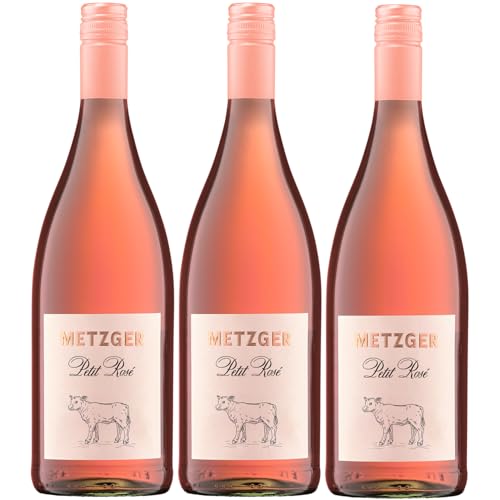 Weingut Uli Metzger Petit Rosé trocken Rosé Deutschland inkl. FeinWert E-Book (3 x 0,75l) von FeinWert