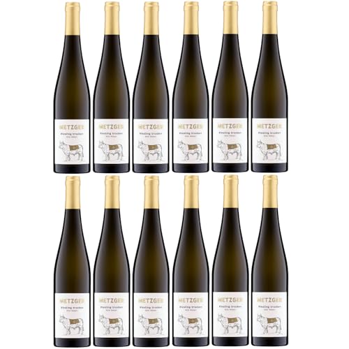 Weingut Uli Metzger Riesling Alte Reben trocken weiß Deutschland inkl. FeinWert E-Book (12 x 0,75l) von FeinWert