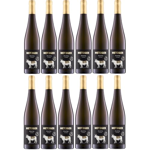 Weingut Uli Metzger Riesling Special Cut trocken weiß Deutschland inkl. FeinWert E-Book (12 x 0,75l) von FeinWert