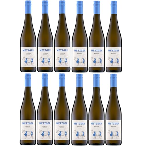 Weingut Uli Metzger Riesling well done trocken Weiß Deutschland inkl. FeinWert E-Book (12 x 0,75l) von FeinWert