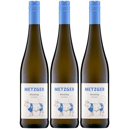 Weingut Uli Metzger Riesling well done trocken Weiß Deutschland inkl. FeinWert E-Book (3 x 0,75l) von FeinWert