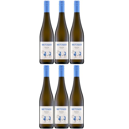 Weingut Uli Metzger Riesling well done trocken Weiß Deutschland inkl. FeinWert E-Book (6 x 0,75l) von FeinWert