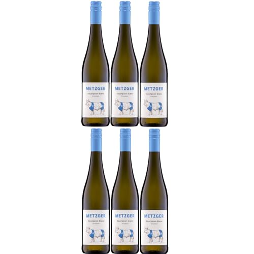 Weingut Uli Metzger Sauvignon Blanc trocken Weiß Deutschland inkl. FeinWert E-Book (6 x 0,75l) von FeinWert