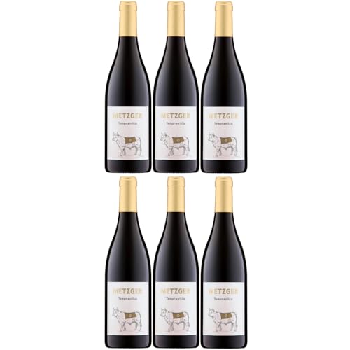 Weingut Uli Metzger Tempranillo trocken Rot Deutschland inkl. FeinWert E-Book (6 x 0,75l) von FeinWert