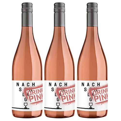 Winzerhof Stahl Nachschlag "Drink Pink" Roséwein trocken Vegan Franken Deutschland Inkl. FeinWert E-Book (3 x 0,75l) von FeinWert