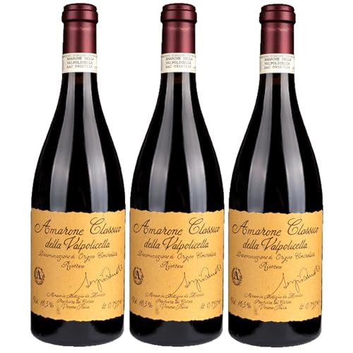 Zenato Amarone Riserva Sergio Rotwein Rot trocken Italien inkl. FeinWert E-Book (3 x 0,75l) von FeinWert