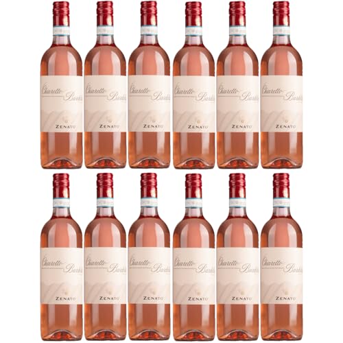 Zenato Chiaretto Rosato Roséwein Rosé trocken Italien inkl. FeinWert E-Book (12 x 0,75l) von FeinWert