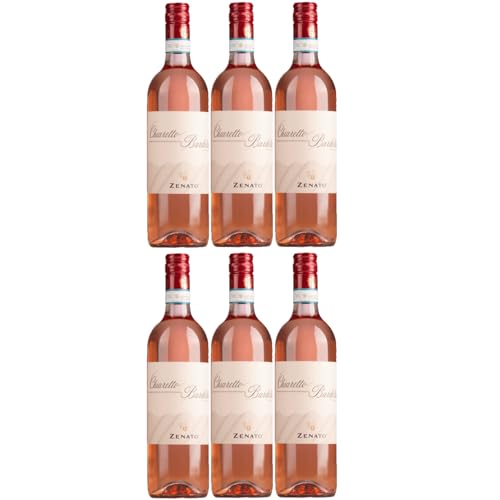 Zenato Chiaretto Rosato Roséwein Rosé trocken Italien inkl. FeinWert E-Book (6 x 0,75l) von FeinWert