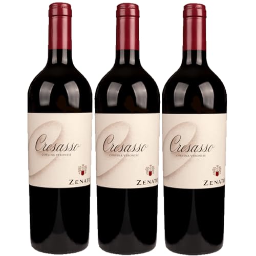 Zenato Cresasso Corvina Veronese IGT Rotwein Rot trocken Italien inkl. FeinWert E-Book (3 x 0,75l) von FeinWert