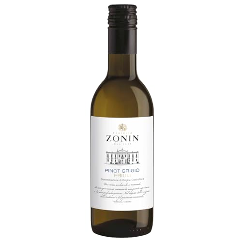 Zonin Classici Pinot Grigio IGT 0.25 L Weißwein Wein Trocken Friuli Venezia Giulia Italien inkl. FeinWert E-Book (1 x 0,25l) von FeinWert