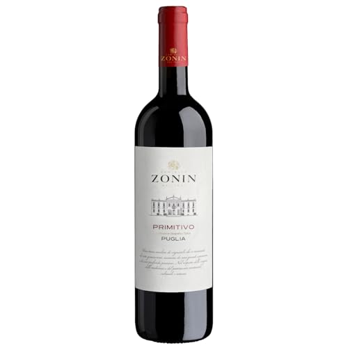 Zonin Classici Primitivo Puglia IGT Rotwein Wein Halbtrocken Puglia Italien inkl. FeinWert E-Book (1 x 0,75l) von FeinWert