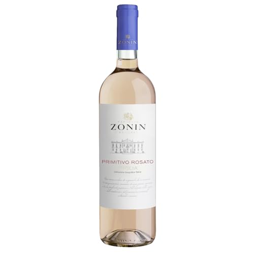 Zonin Classici Primitivo Puglia Rosato IGT Roséwein Wein Trocken Puglia Italien inkl. FeinWert E-Book (1 x 0,75l) von FeinWert