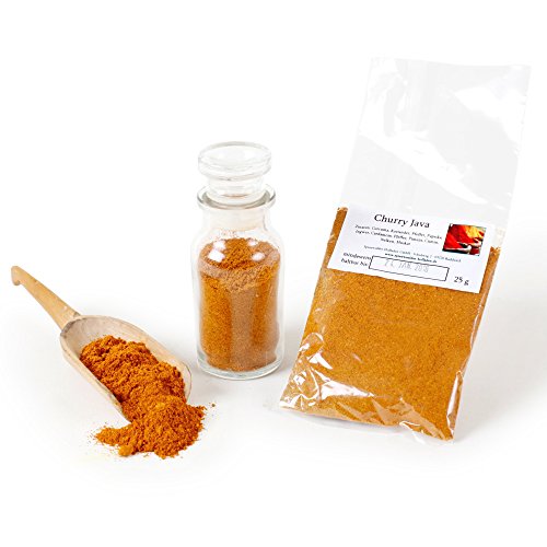 Curry Java, Curry-Pulver, Curry-Gewürz, Curry-Gewürzmischung, Currygewürz, Curry-Vegan, Curry Indonesien, 25g von FOXCUP