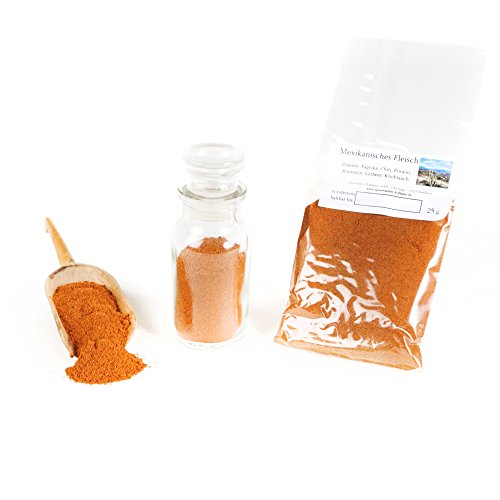 Mexikanisches Fleisch Gewürzmischung, Grillgewürz, Fleischgewürz, Mexican BBQ Rub, Barbecue Gewürz, glutenfrei, 25g von BFYSYO