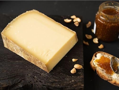 Comte Extra AOP Bergkäse/Volle 18-24 Monate in einer Festung im Jura (Frankreich) ausgereift/Nussig, pikant, satt-vollmundig & voller Reifekristalle von Feiner Käse Hemmen