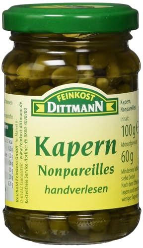 FD Kapern Nonpareilles 100g (Packung mit 10) von Feinkost Dittmann