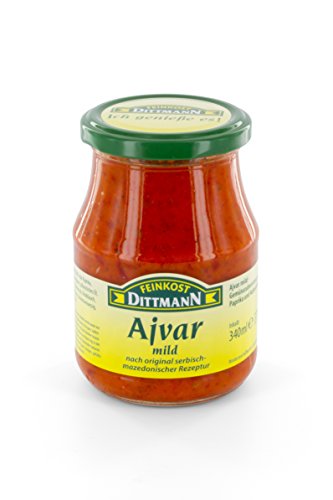 Feinkost Dittmann Ajvar Serbisch-mazedonische Gewürzsauce, 340 Ml von Feinkost Dittmann