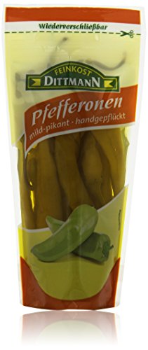 Feinkost Dittmann Griechische Pfefferonen Mild, 125 g von Feinkost Dittmann