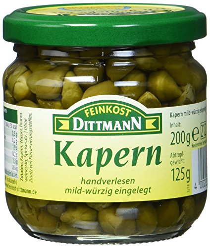 Feinkost Dittmann Kapern, 3er Pack (3 x 200 g) von Feinkost Dittmann