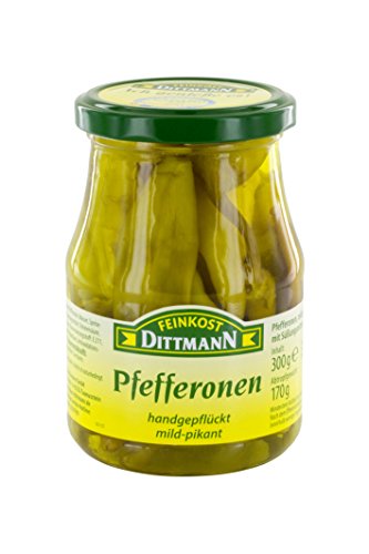 Feinkost Dittmann Pfefferonen mild-pikant, 170 g von Feinkost Dittmann
