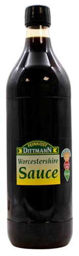 Feinkost Dittmann Worcestershire Sauce, 4er Pack (4 x 1 l) von Feinkost Dittmann