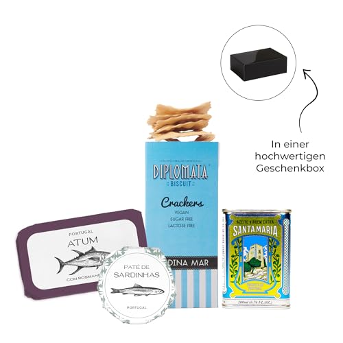 Geschenkbox "Kleinigkeit" - Portugiesische Feinkost - Feinkost Machado von Feinkost Machado