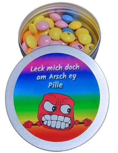 Leck mich doch am Arsch ey Pillen, Nervennahrung, Geschenk zur Entspannung, Spaßgeschenk (Skittles Smoothies) von Feinkost Student von Feinkost Student