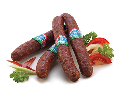 Gyulaer Kolbasz 8 Stück - 1kg / Original ungarische Wurstspezialität von Feinkost-aus-Ungarn.de Import - Vertrieb und Grosshandel