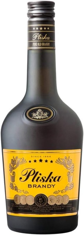 Pliska BRANDY 5YO, Since 1966, 0,5liter 40% alc. von Feinkost-aus-Ungarn.de | MACK