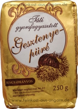 Táti gesztenyepüré 250 g hagyományos | Kastanienpüree 250 g traditi... von Feinkost-aus-Ungarn.de | MACK