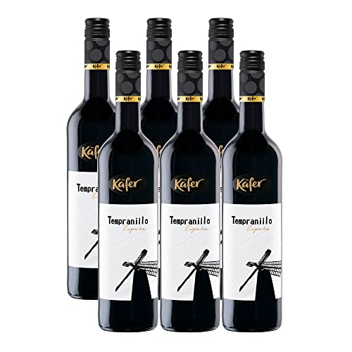 Feinkost Käfer Tempranillo Trocken (6 x 0,75l) von Käfer