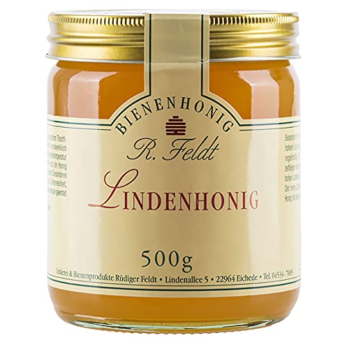 Lindenhonig, 500g im Glas von Feldt