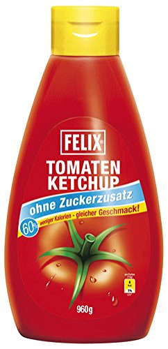 Felix Ketchup Zurckerreduziert | ohne Zuckerzusatz 60% weniger Zucker | 1 x 960 von Felix Austria